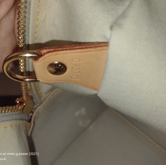 SOLD 💔 Louis Vuitton Mini Lin Marie Navy Monogram Speedy Deauville Boston Bag - Picture 11 of 15